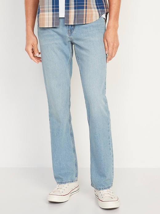 Image number 1 showing, Wow Boot-Cut Non-Stretch Jeans