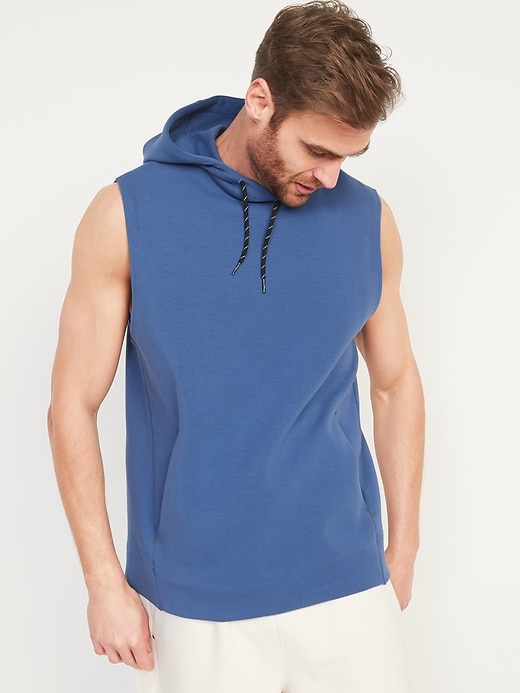 Dynamic Fleece Sleeveless Pullover Hoodie Old Navy