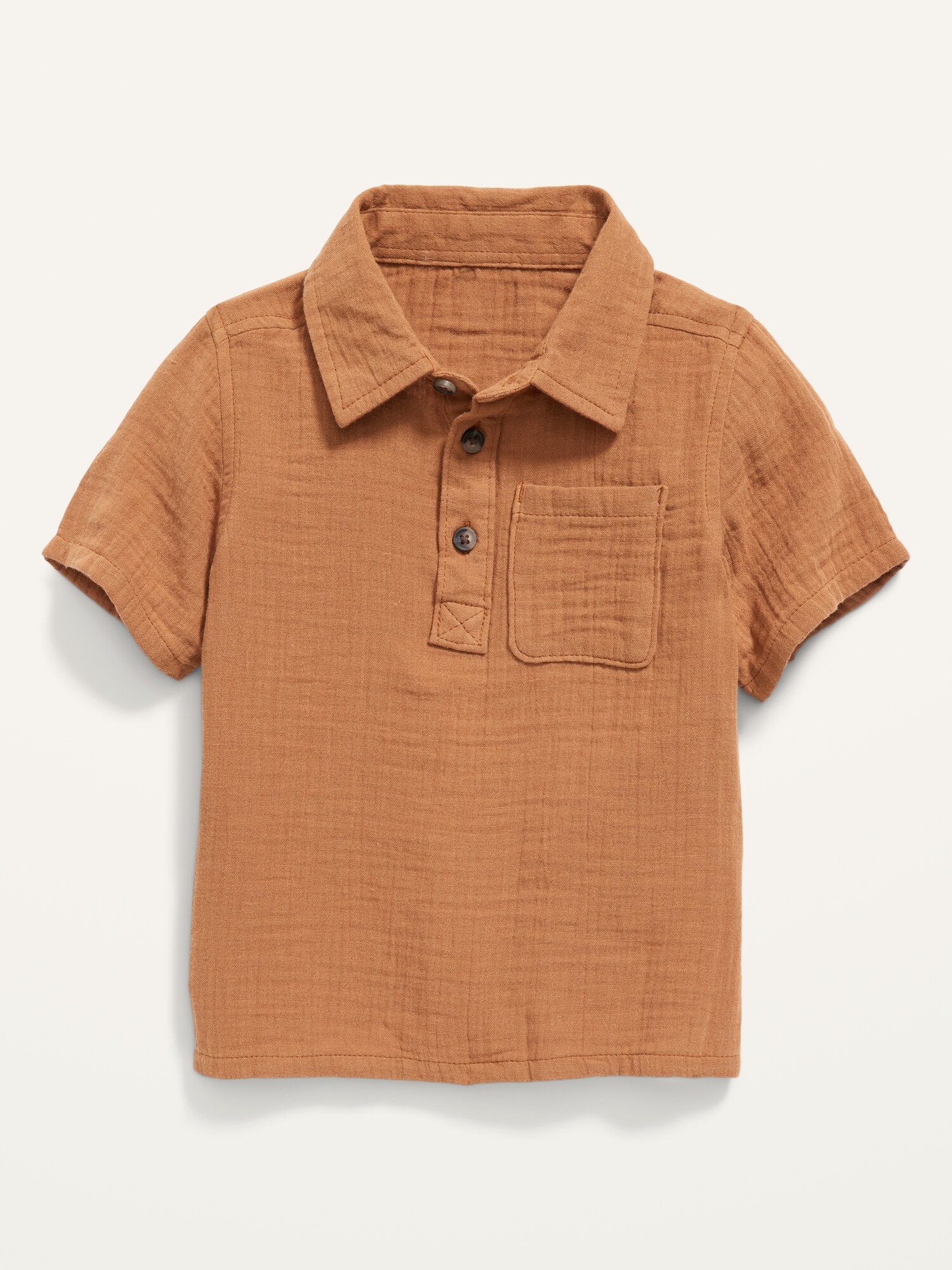 Boys 2025 brown polo