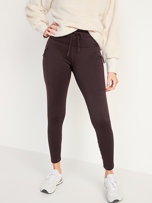 High-Waisted UltraCoze Performance Leggings Old Navy