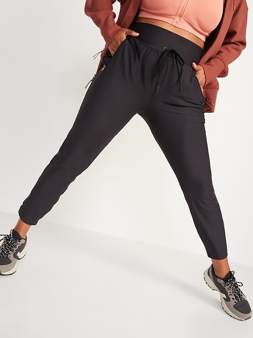 Image number 5 showing, High-Waisted PowerSoft Jogger Pants