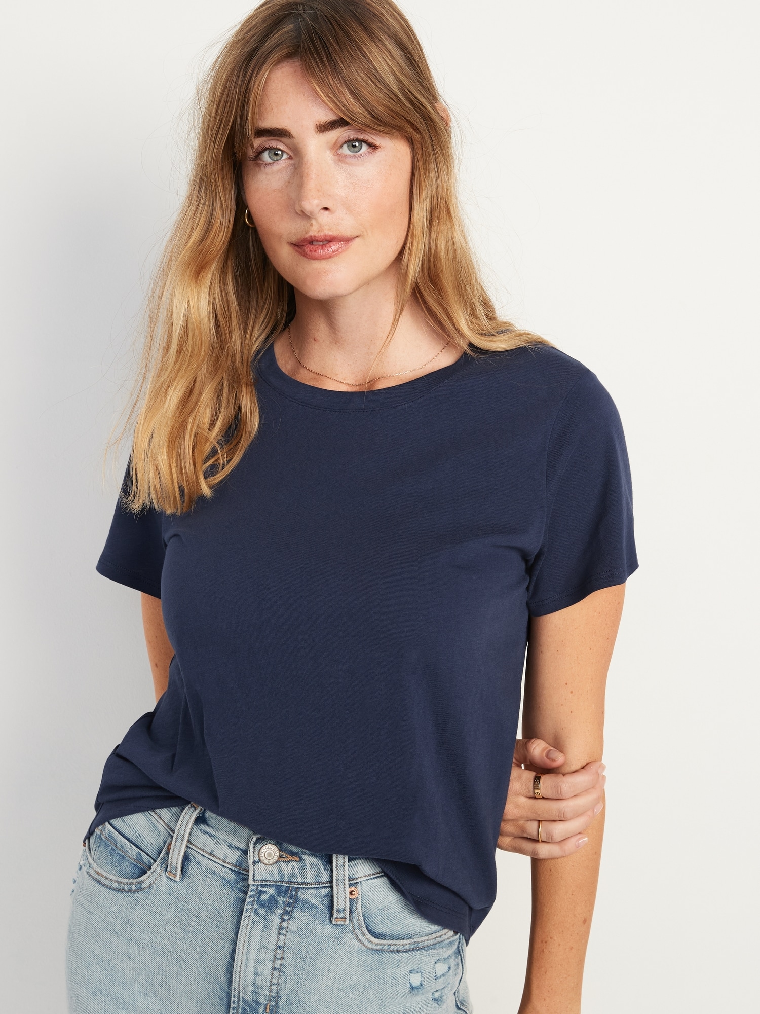 Crew neck t shirt clearance women