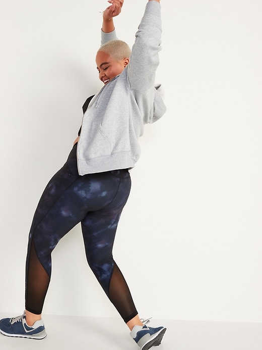 Image number 6 showing, High-Waisted PowerSoft Side-Pocket 7/8 Run Leggings