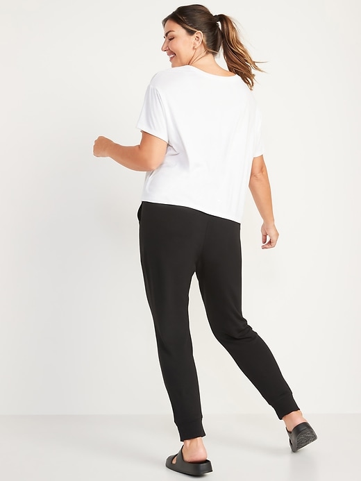 Image number 6 showing, Mid-Rise Live-In Jogger Sweatpants for Women