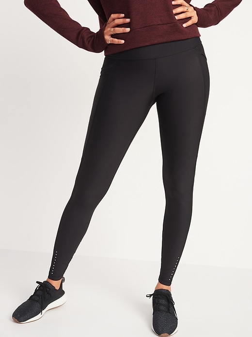 Image number 1 showing, High-Waisted PowerSoft Run Leggings