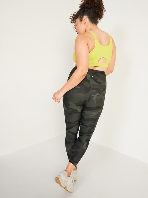 Image number 6 showing, High-Waisted PowerSoft 7/8-Length Side-Pocket Leggings For Women