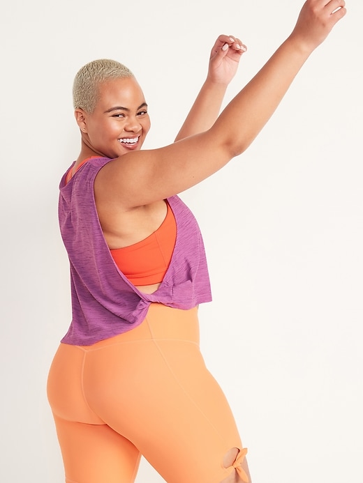 Image number 6 showing, Breathe ON Side-Twist Sleeveless Top for Women