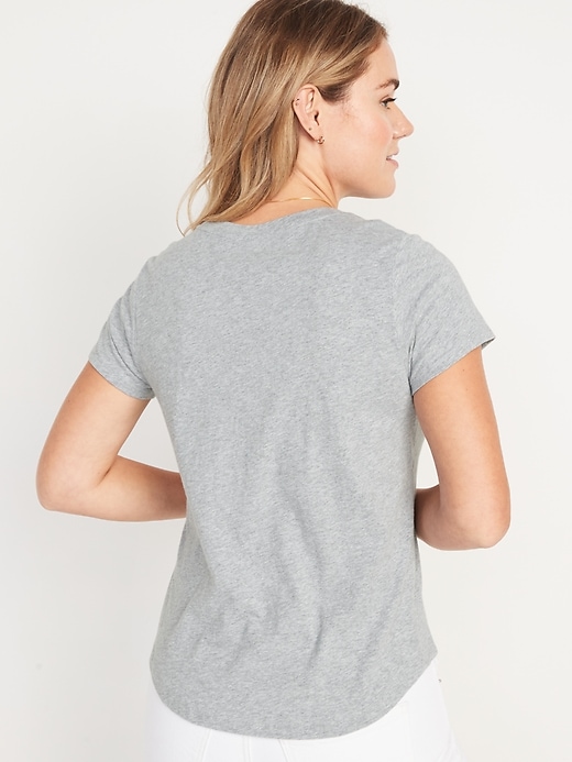L'image numéro 2 présente T-shirt ras du cou tout-aller pour femme