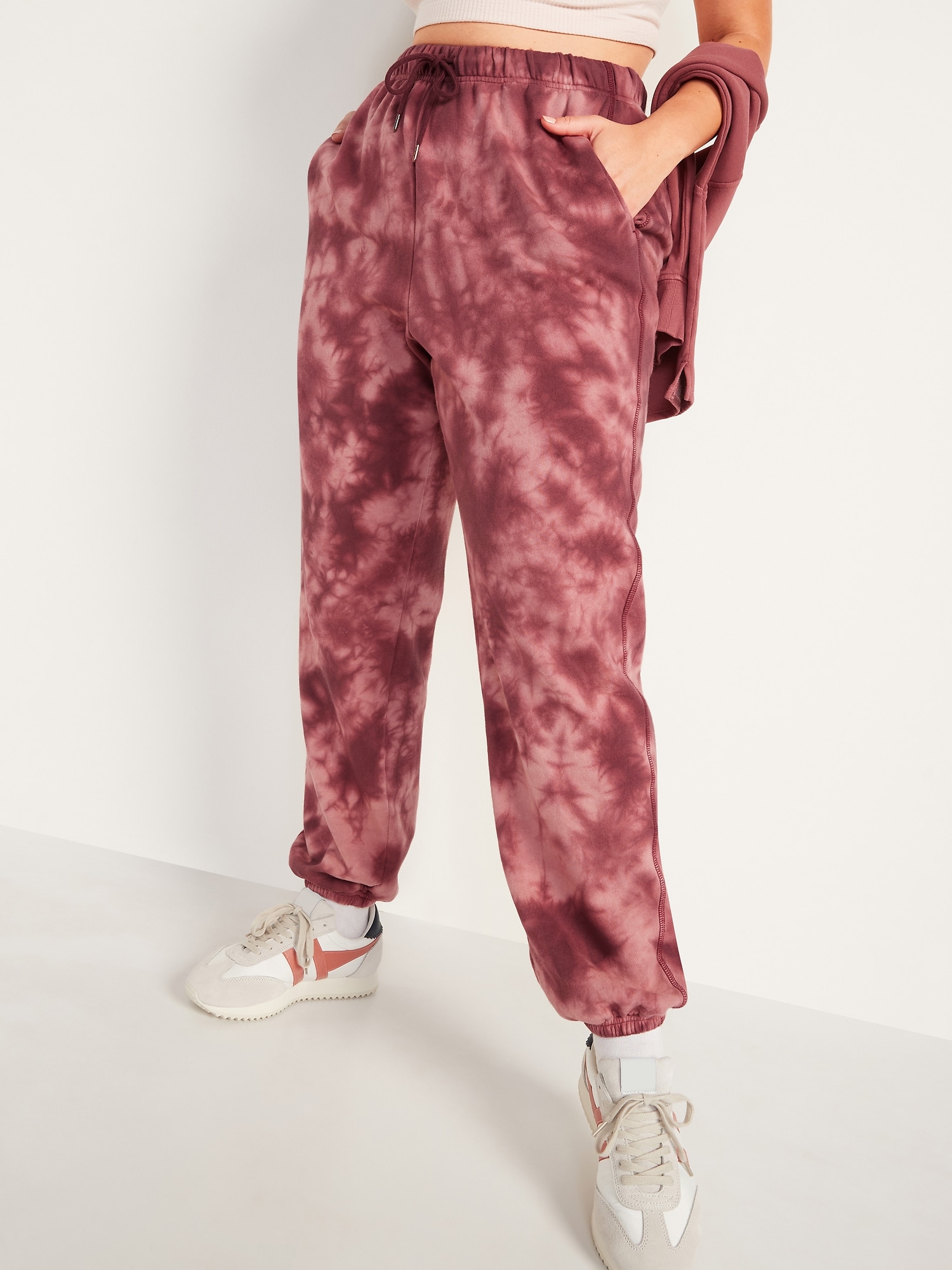 Extra High-Waisted Fleece Sweatpants