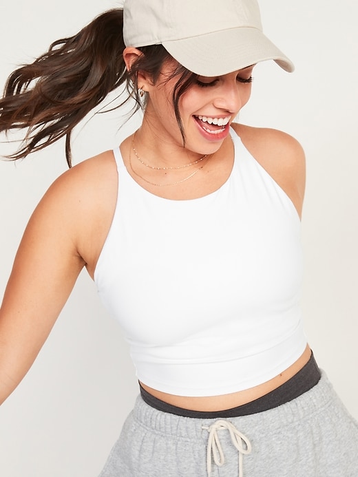 Image number 5 showing, Light Support PowerSoft Longline Sports Bra