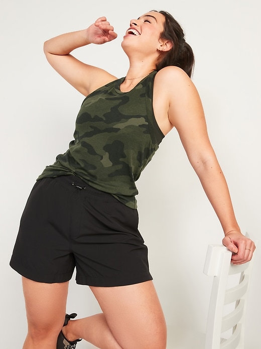 Image number 5 showing, UltraLite Rib-Knit Racerback Tank Top