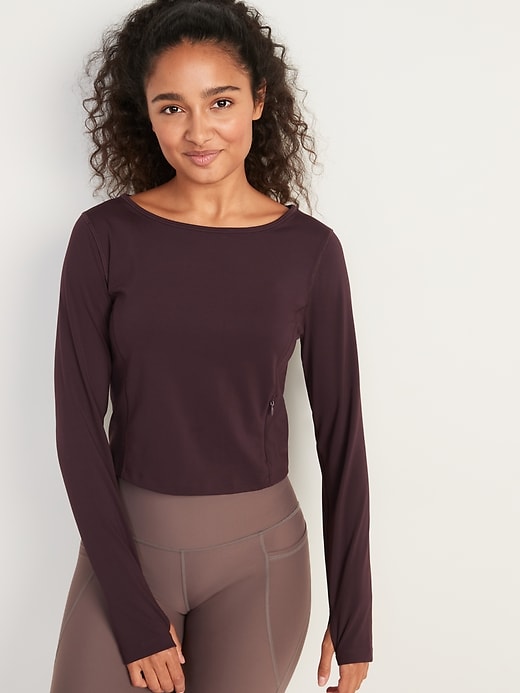 Image number 1 showing, PowerSoft Cropped Top