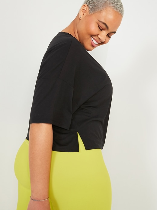 Image number 6 showing, UltraLite All-Day Performance Crop T-Shirt