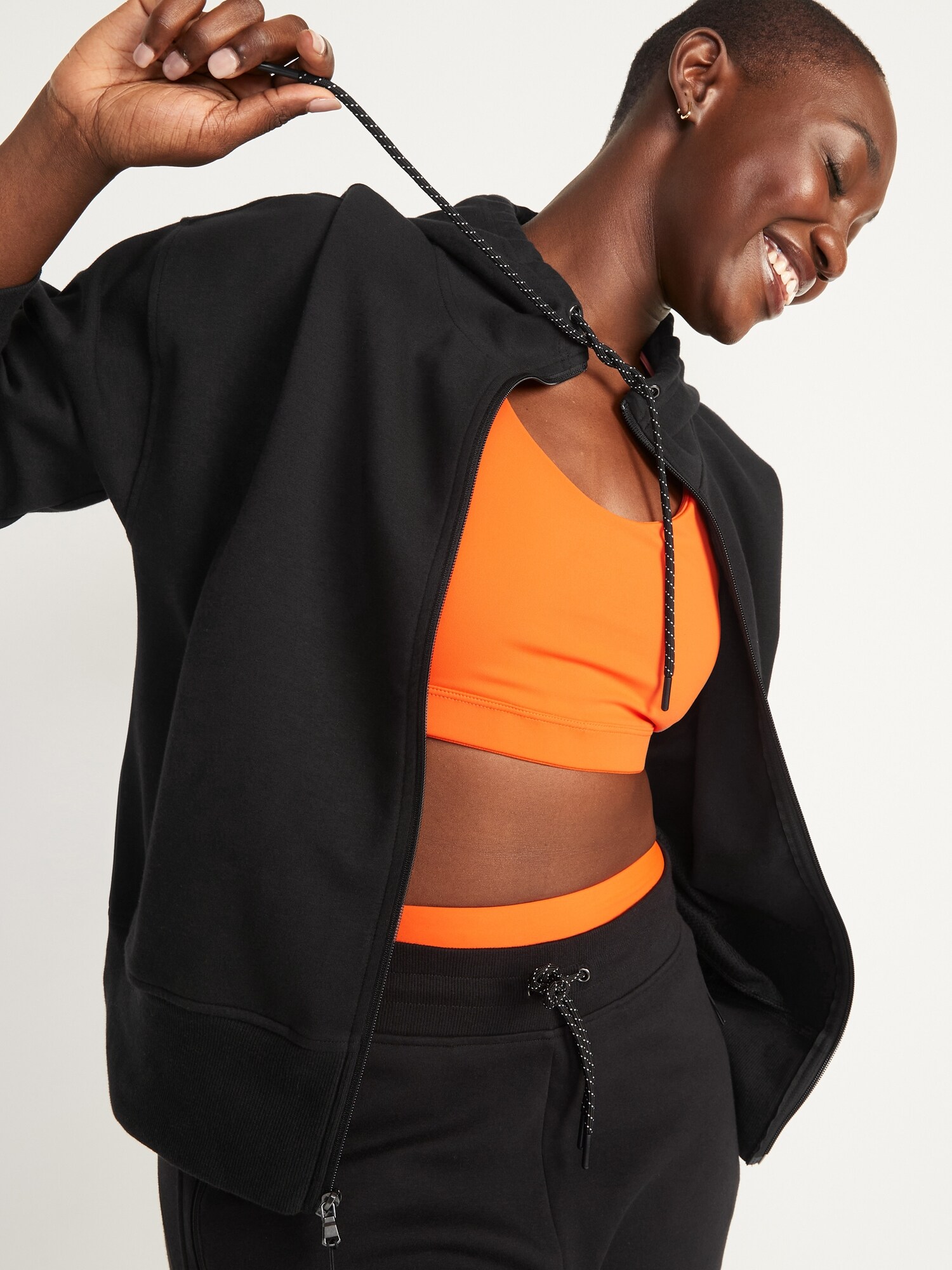 Dynamic Fleece Zip Hoodie for Women | Old Navy