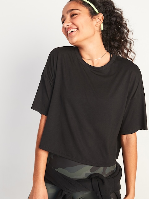 UltraLite All-Day Performance Crop T-Shirt