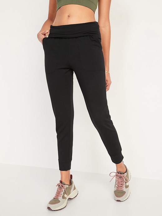 Image number 1 showing, Mid-Rise Live-In Jogger Sweatpants for Women
