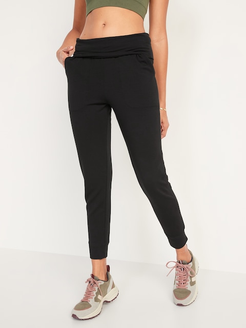 Mid-Rise Live-In Jogger Sweatpants