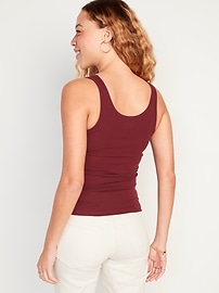 Scoop-Neck Rib-Knit First Layer Tank Top for Women | Old Navy