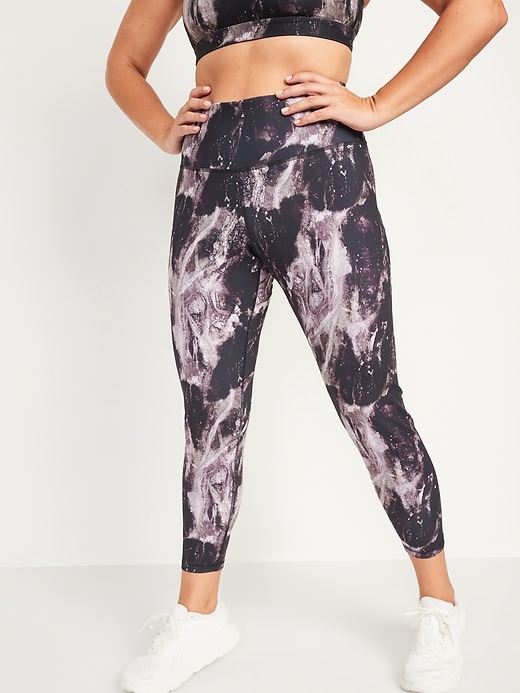 Ideology Navy Tie-Dyed 7/8 Ankle Legging – CheapUndies