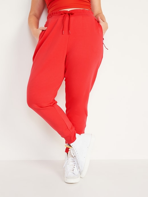 Old Navy Sweatpants Girls Fleece Red Heart Skinny Pants Joggers Pockets  Size 4T