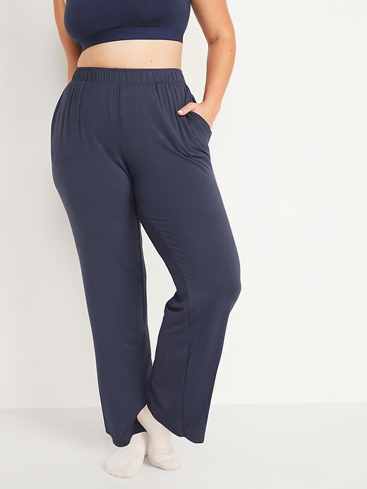 Mid-Rise Sunday Sleep Ultra-Soft Pajama Pants for Women