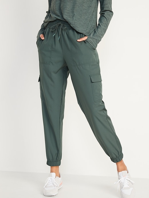 High-Waisted StretchTech Cargo Joggers | Old Navy