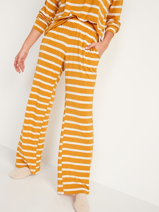 Image number 2 showing, Mid-Rise Sunday Sleep Ultra-Soft Pajama Pants