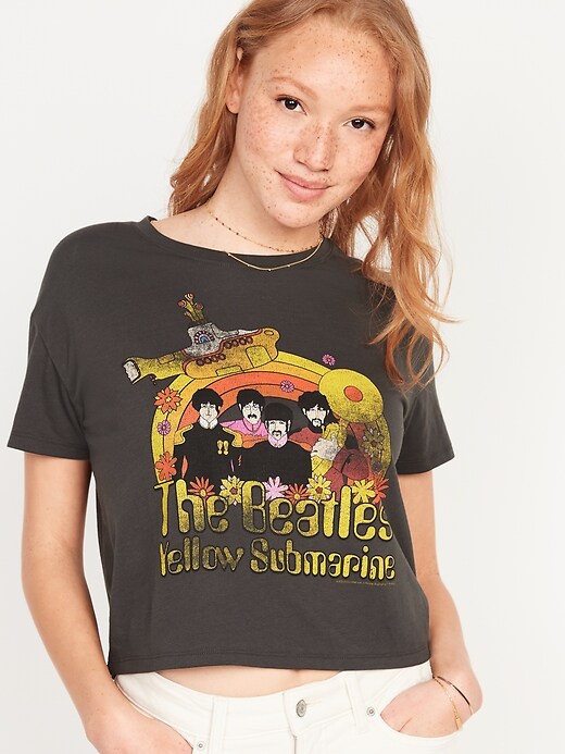 old navy beatles shirt
