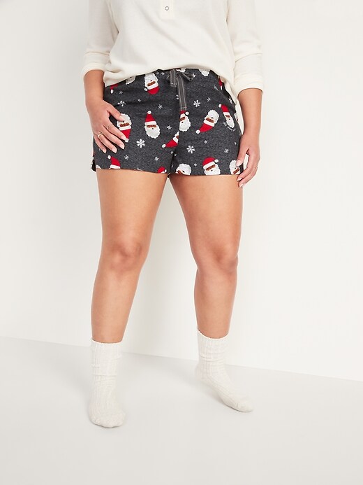 Image number 5 showing, Matching Flannel Pajama Shorts -- 2.5-inch inseam