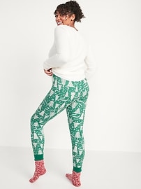 Thermal knit best sale pajama leggings