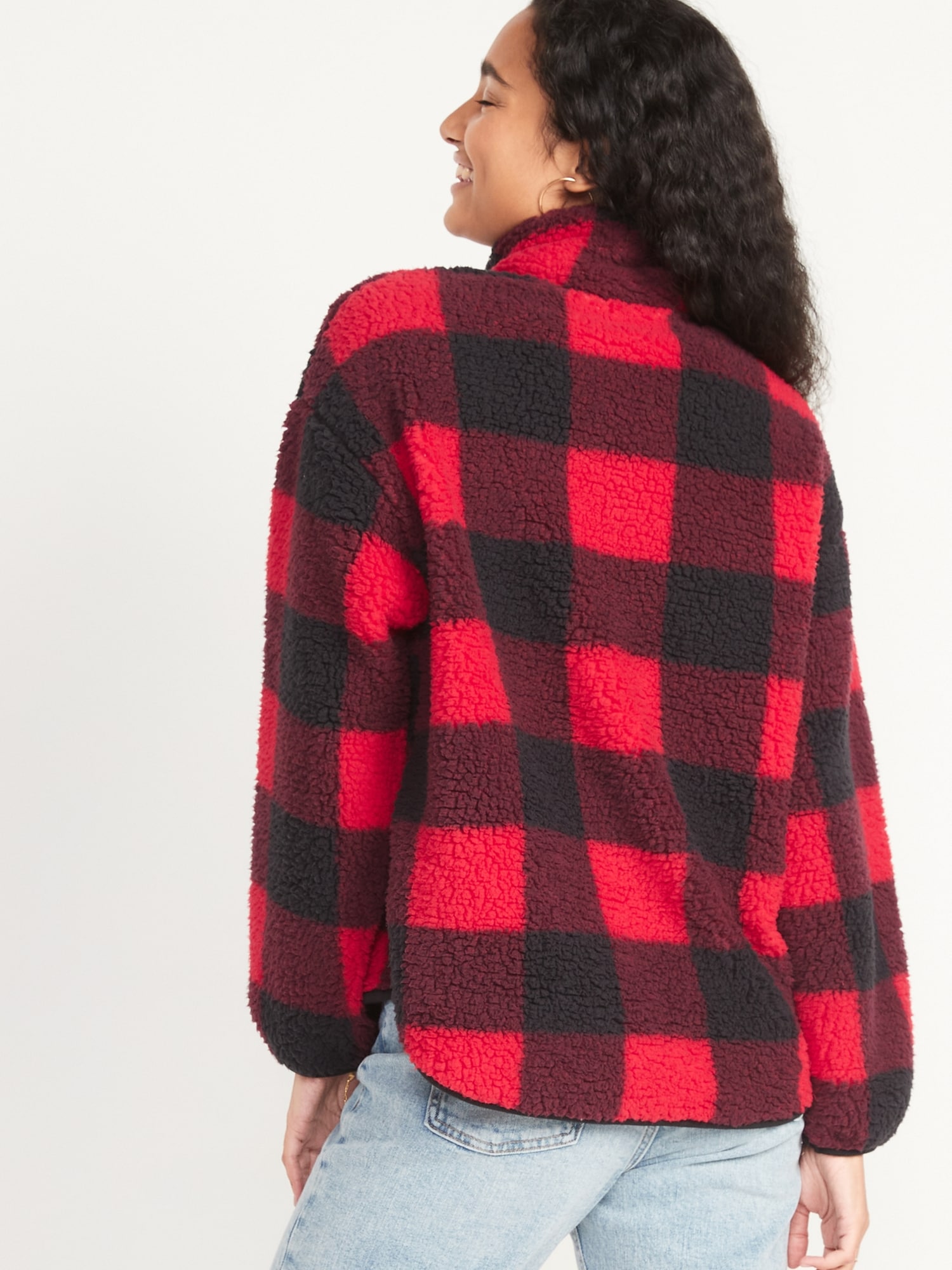 Buffalo plaid on sale cardigan old navy