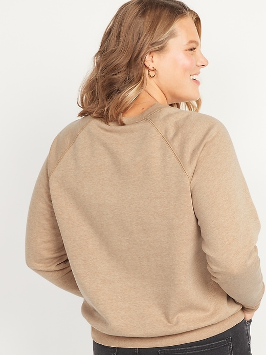 Image number 6 showing, Vintage Crew-Neck Sweatshirt for Women