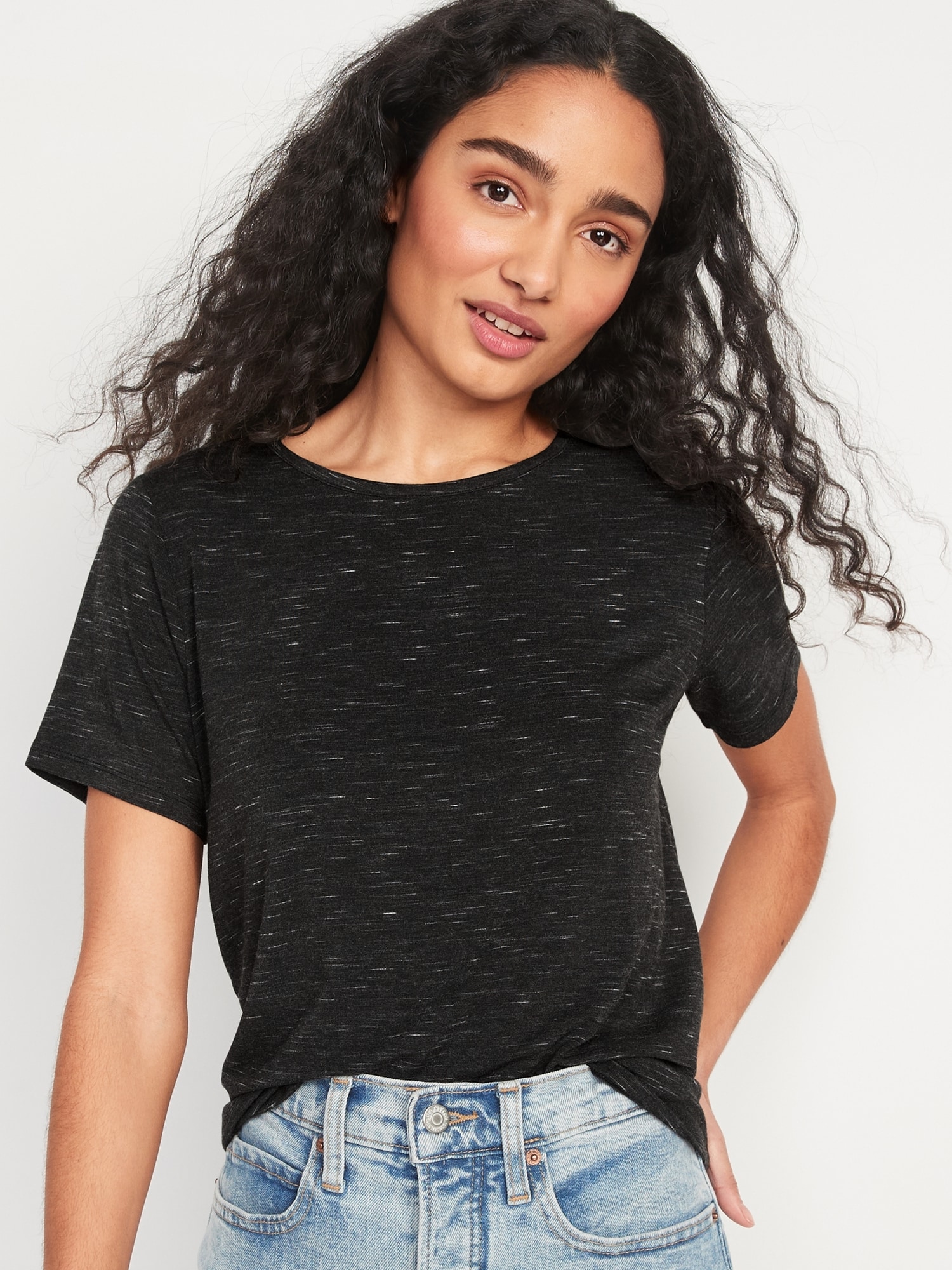 Luxe Crew-Neck T-Shirt | Old Navy