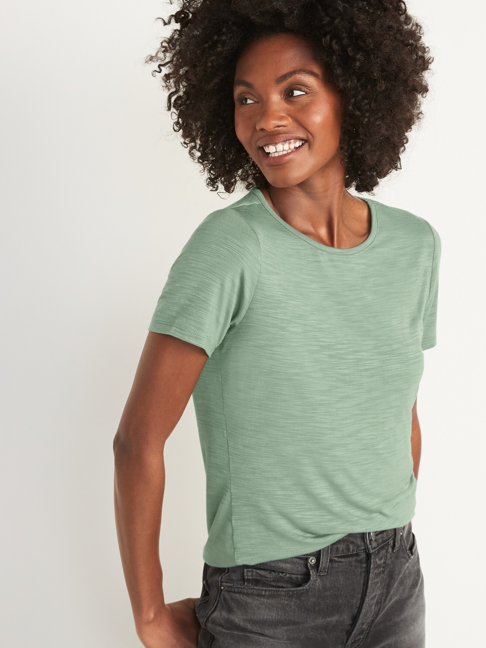 old navy womens luxe tee