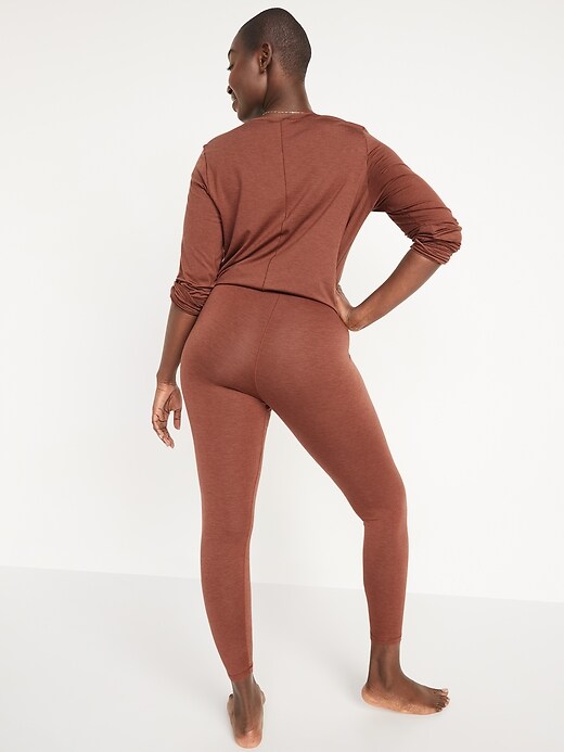 Image number 6 showing, High-Waisted UltraBase Merino Wool Base Layer Tights for Women