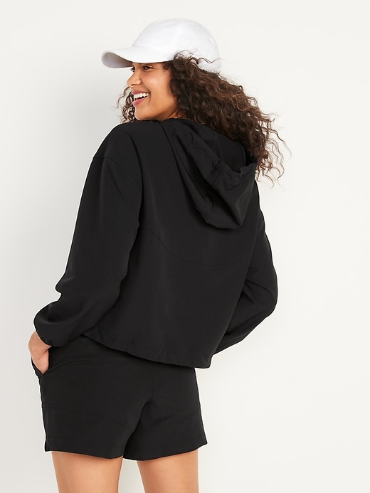 Image number 2 showing, StretchTech Color-Block Half-Zip Jacket for Women