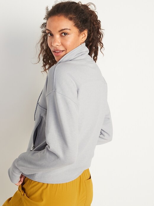 Image number 2 showing, Dynamic Fleece Half-Zip Sweatshirt for Women