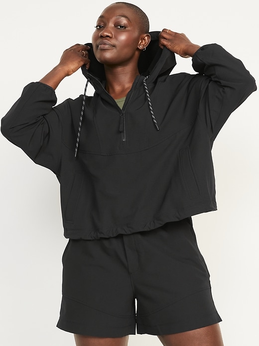 Image number 5 showing, StretchTech Color-Block Half-Zip Jacket for Women