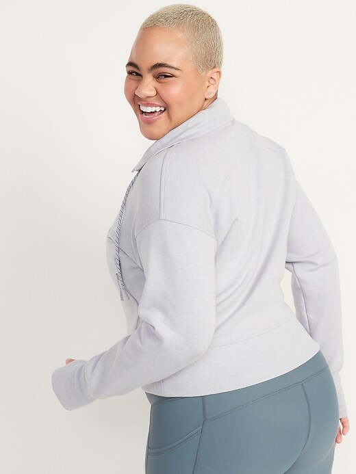Image number 6 showing, Dynamic Fleece Half-Zip Sweatshirt for Women