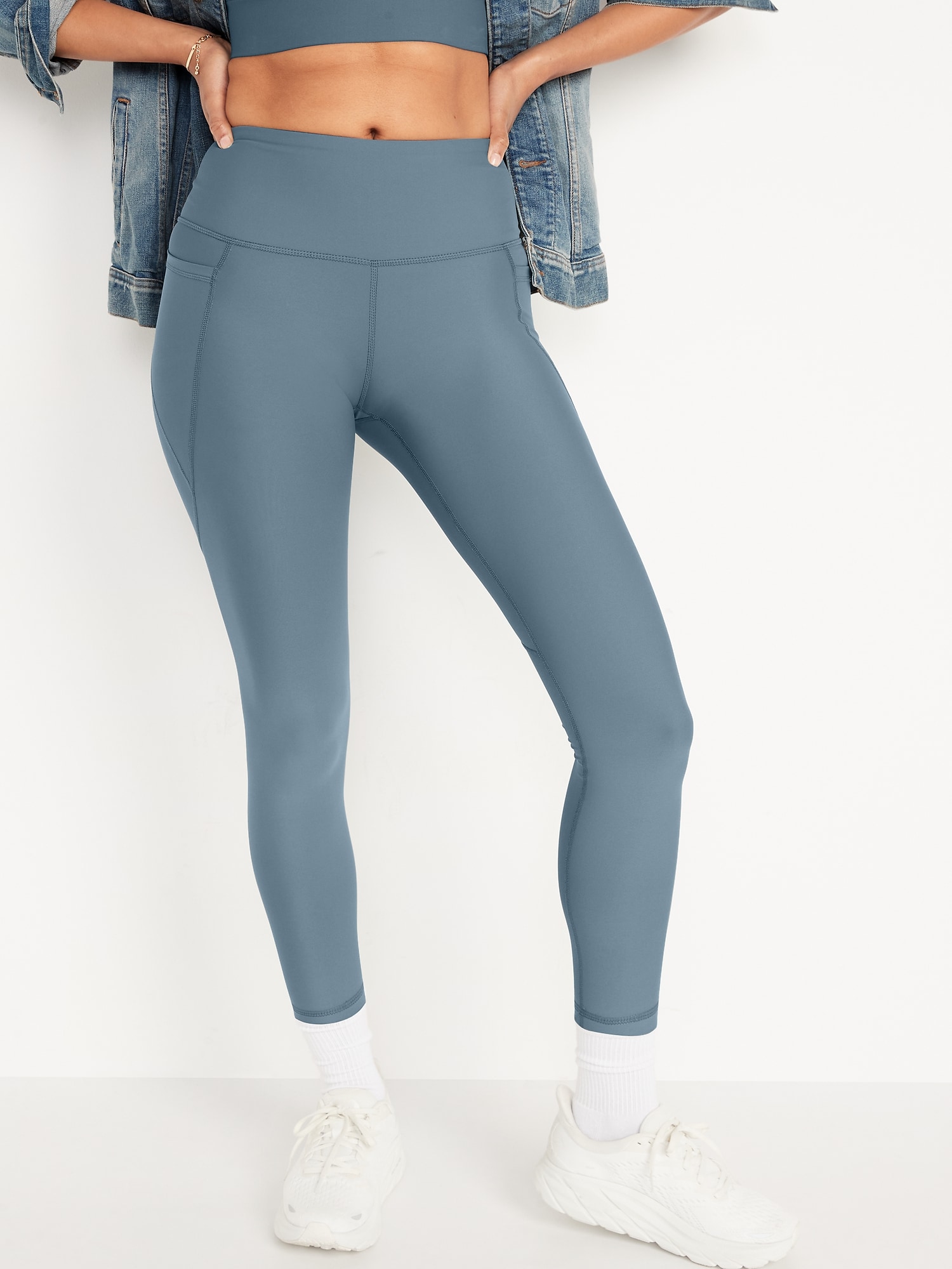 High-Waisted PowerSoft 7/8 Leggings