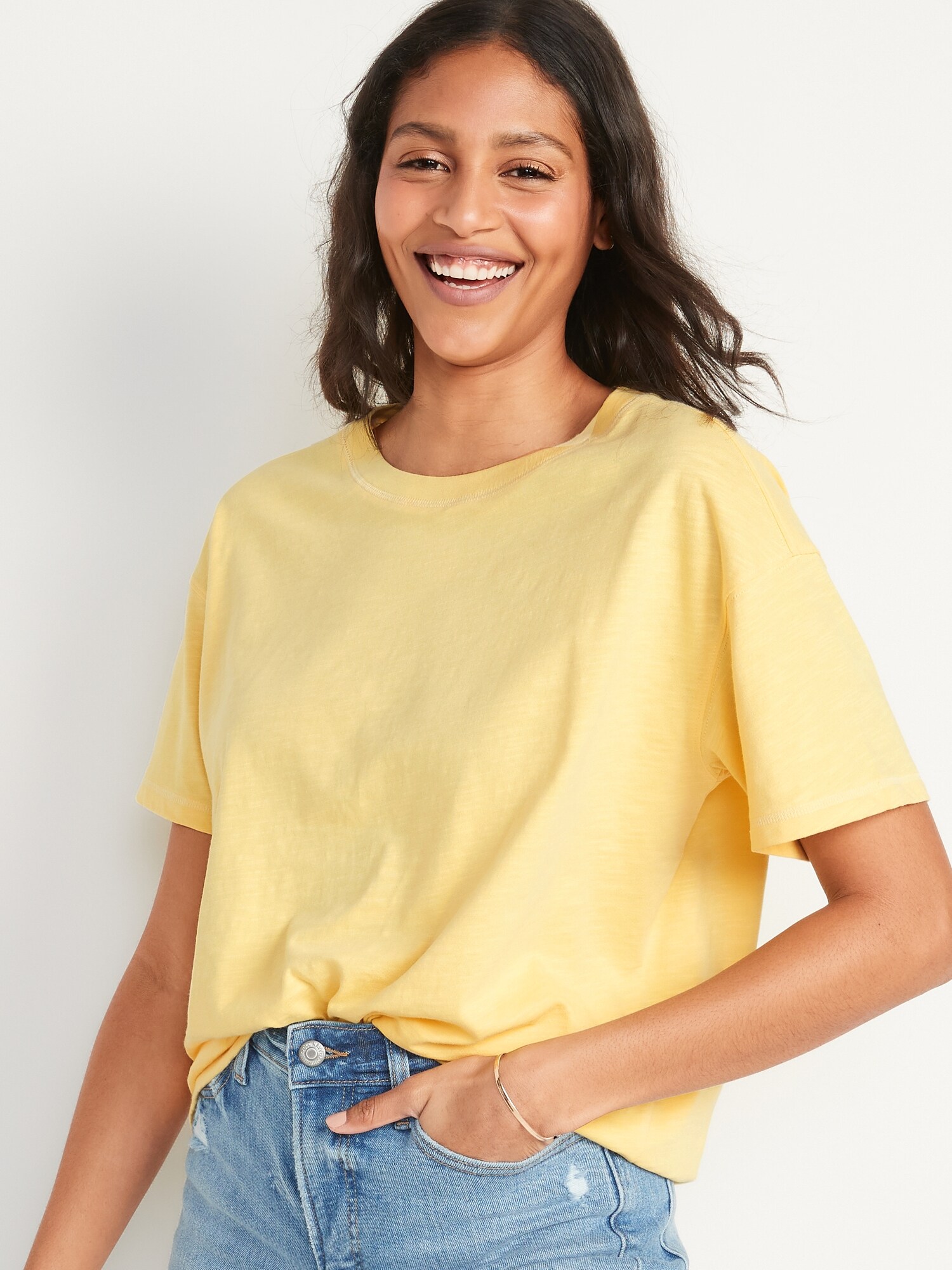 Short-Sleeve Vintage Easy T-Shirt for 