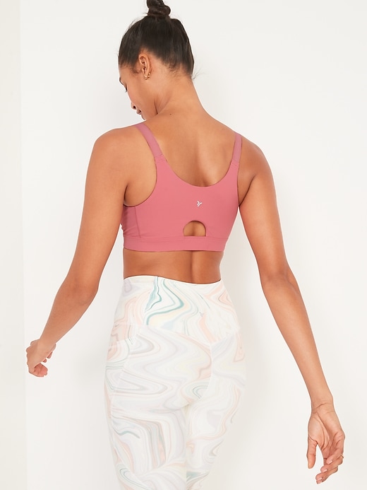 Generic Sports Bra Support Women Sexy Lace Front Zipper Underwear