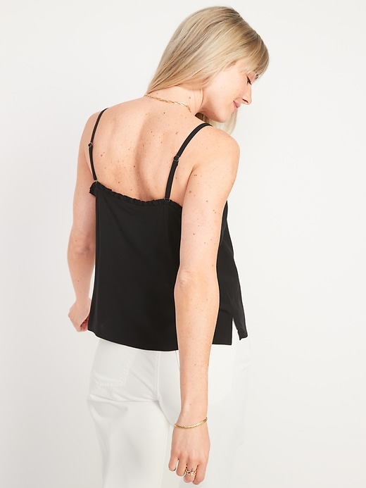 Image number 2 showing, Ruffle-Trimmed Cami Blouse for Women