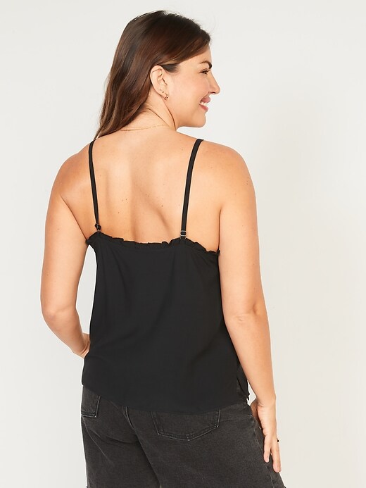 Image number 6 showing, Ruffle-Trimmed Cami Blouse for Women