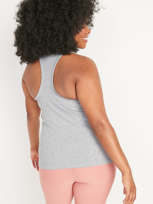L'image numéro 6 présente Camisole UltraLite à dos nageur en tricot côtelé pour Femme