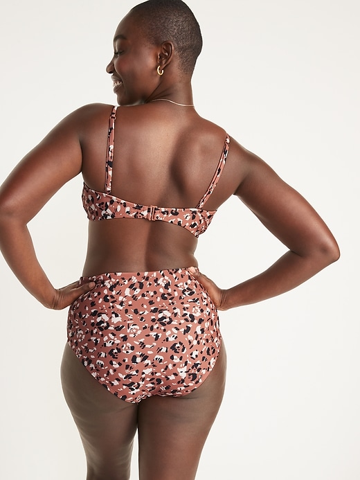 Image number 6 showing, High-Waisted Bikini Swim Bottoms