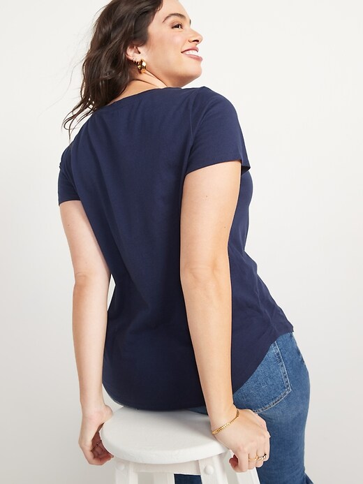 Image number 6 showing, EveryWear Crew-Neck T-Shirt for Women