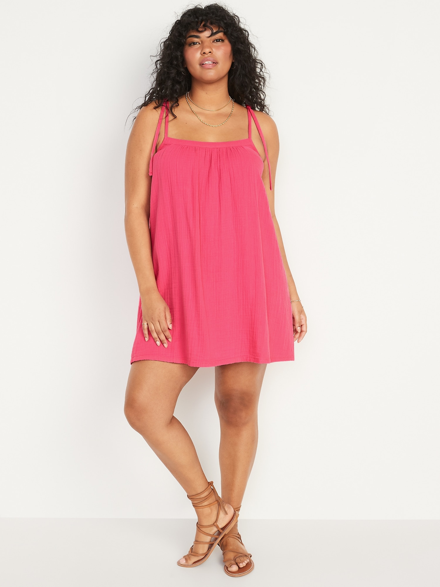 Plus size cotton deals cover up