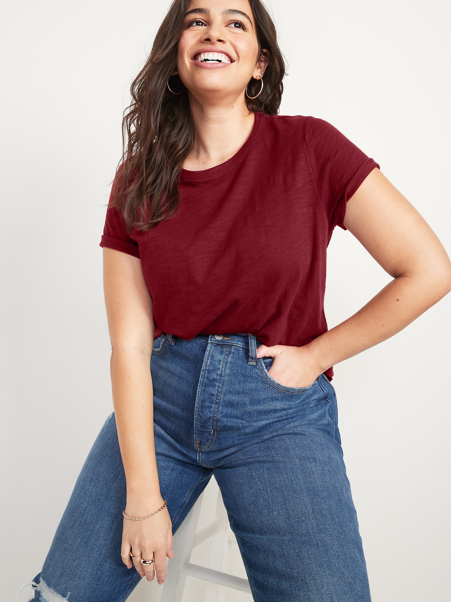 j crew mercantile broken in t shirt womens