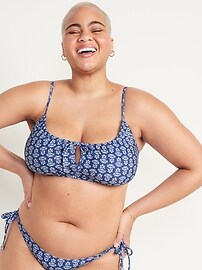 old navy keyhole swim top